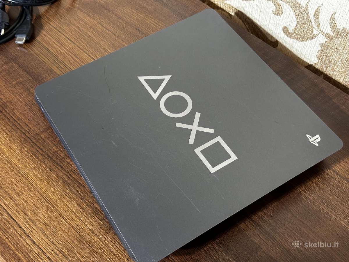 Playstation 4 Slim 1tb + 2 pultai + 5 žaidimai - nuotraukos Nr. 7
