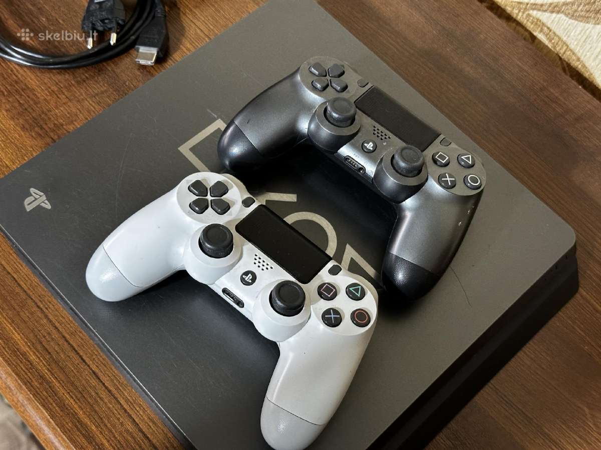 Playstation 4 Slim 1tb + 2 pultai + 5 žaidimai - nuotraukos Nr. 8