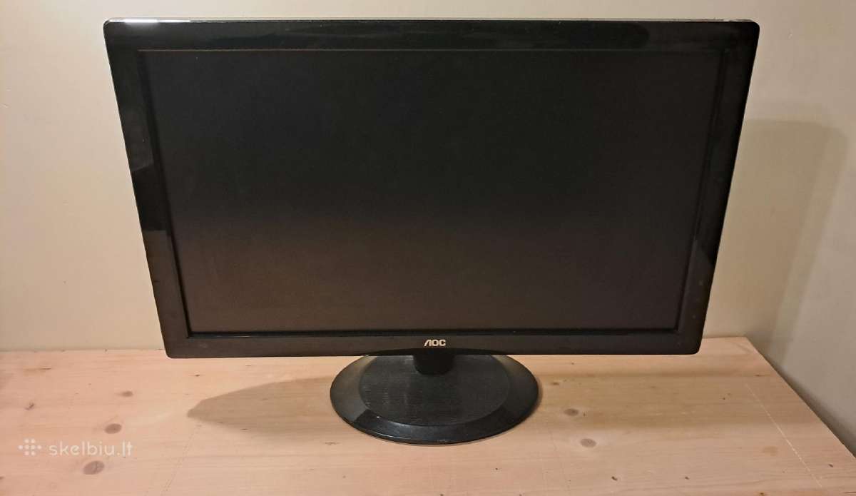 Aoc 2436VWa 24 colių LCD monitorius su gedimu