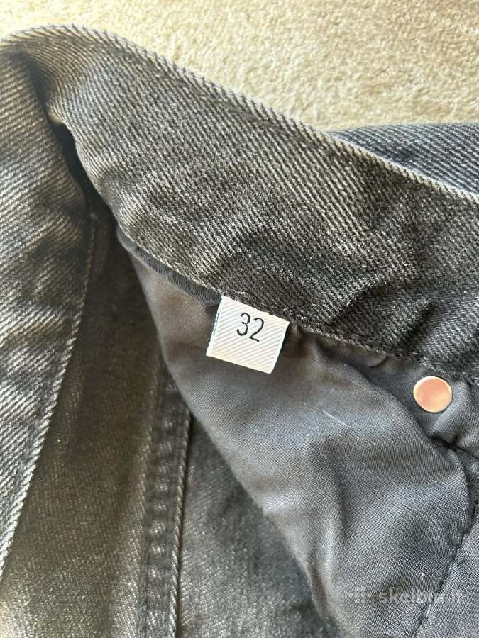 Balenciaga nauji džinsai, juodi, 32 - nuotraukos Nr. 3