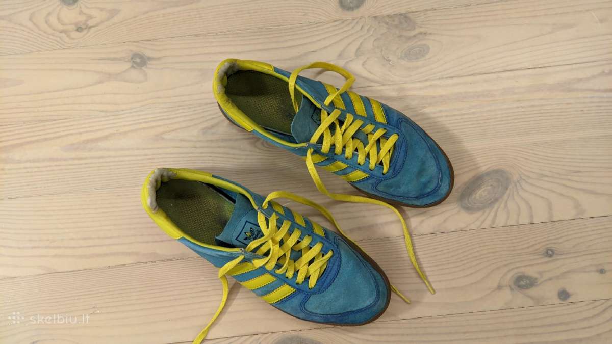 Blue yellow legendiniai Adidas kedai