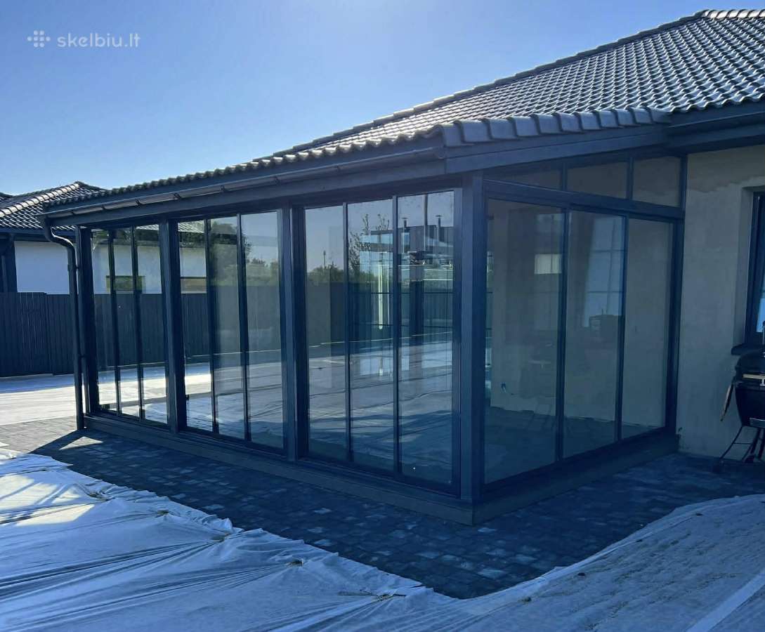 Terasų stiklinimas/ terasų įrengimas, atnaujinimas - nuotraukos Nr. 11