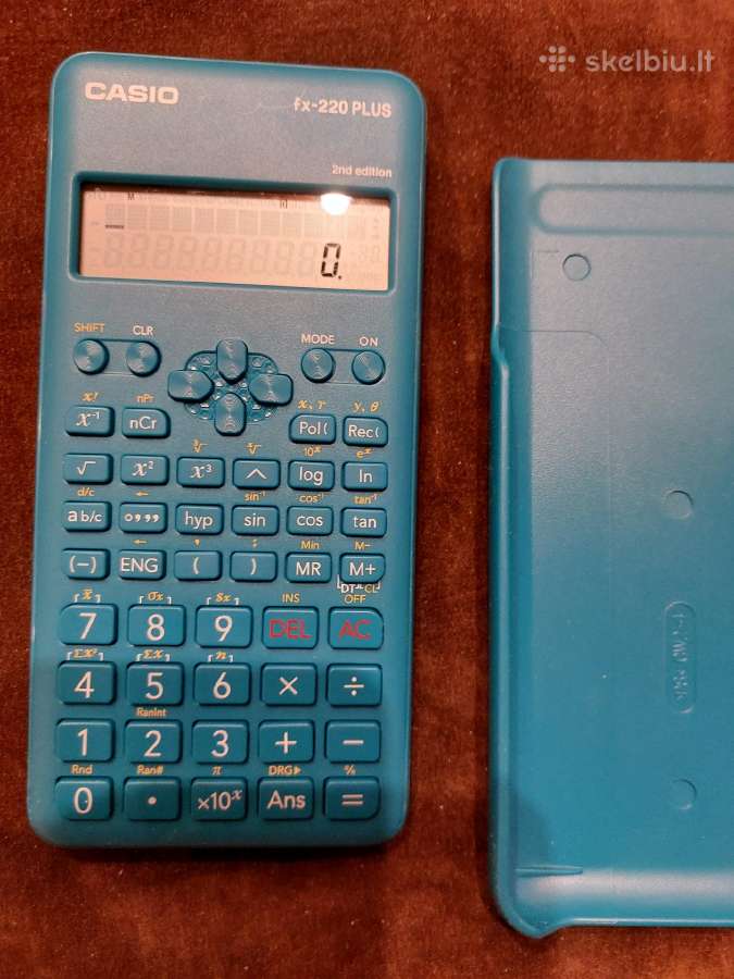 Skaičiavimo Mašinėlė Casio fx-220 Plus 2nd edition - nuotraukos Nr. 2