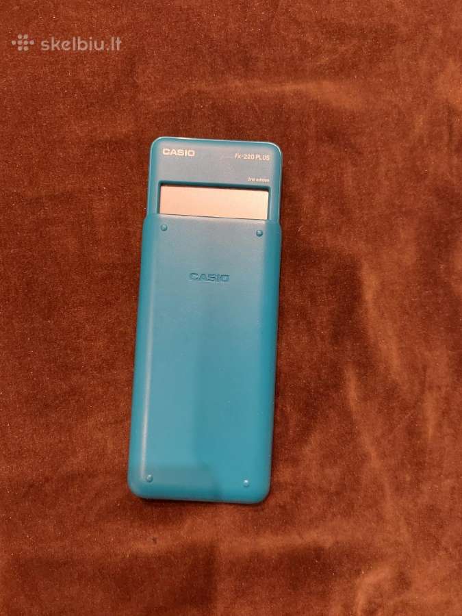 Skaičiavimo Mašinėlė Casio fx-220 Plus 2nd edition - nuotraukos Nr. 4