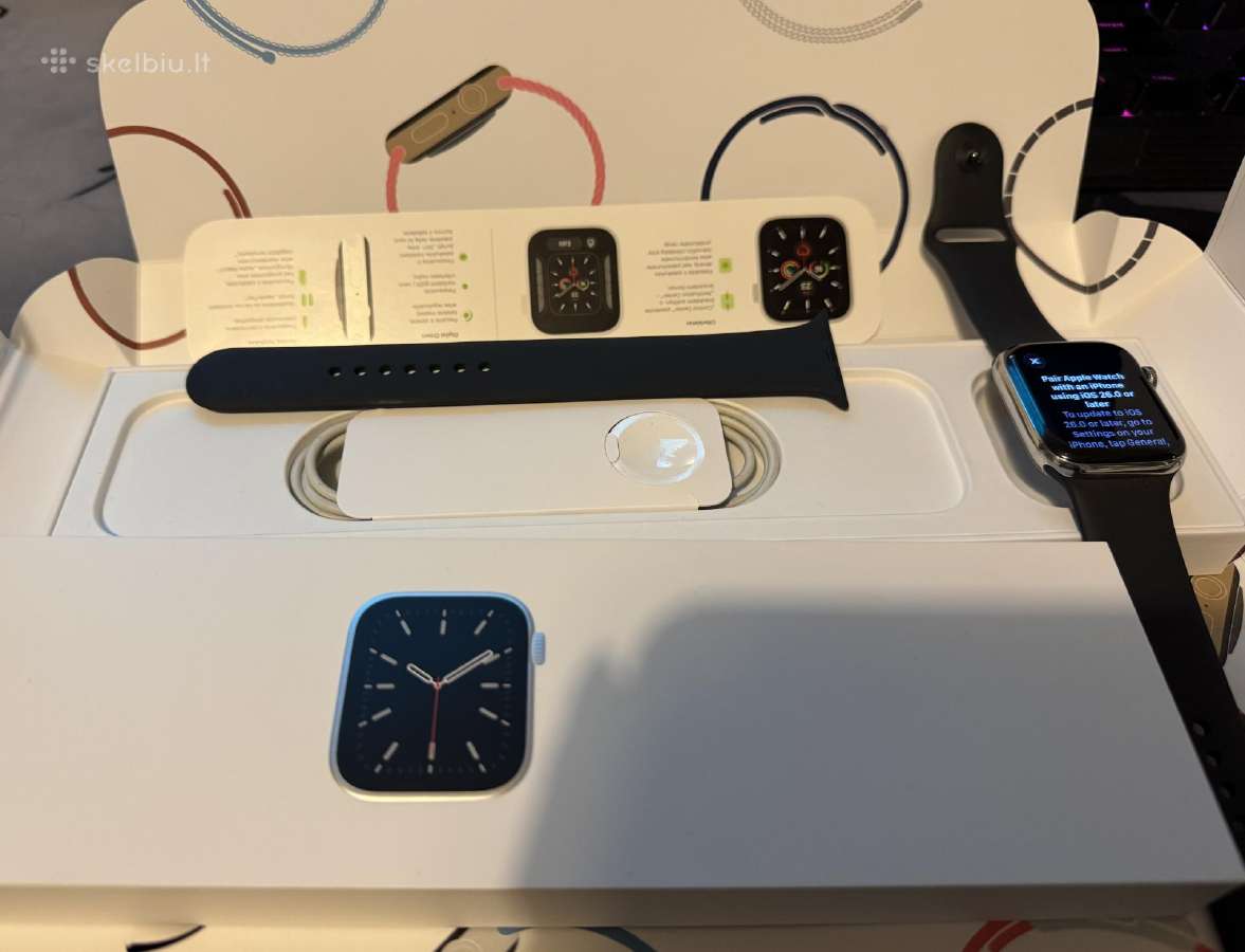 Apple Watch Series 6 44mm stainless steel