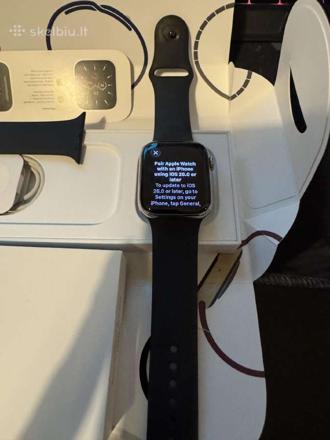 Apple Watch Series 6 44mm stainless steel - nuotraukos Nr. 3