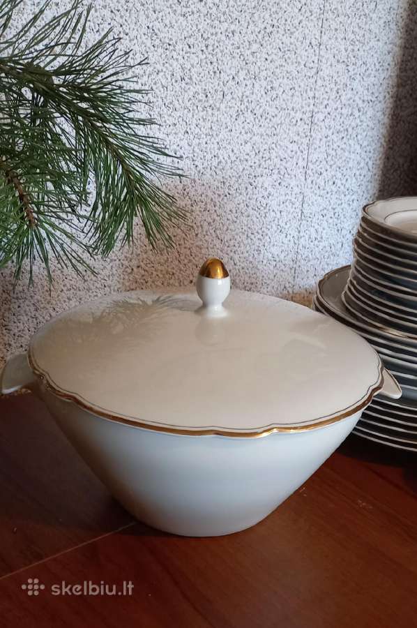 Porceleno pietų servizas - nuotraukos Nr. 3