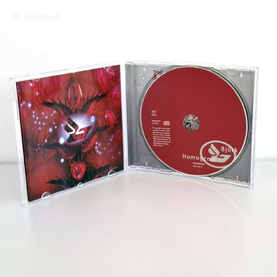 Bjork - Homogenic (CD, Albumas) - nuotraukos Nr. 3
