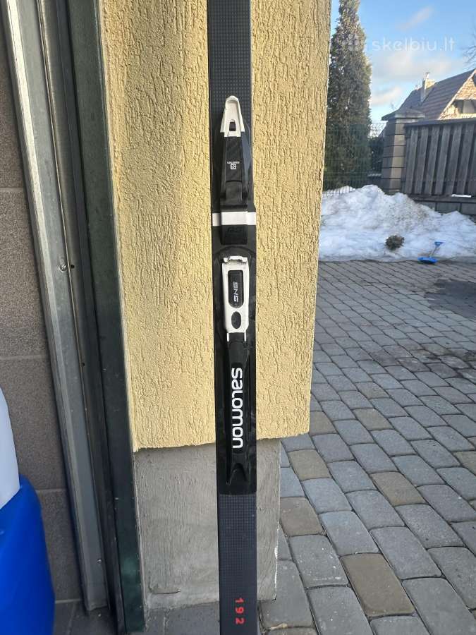 Salomon slab sk pro lab batai ir Sns pilot, slidės - nuotraukos Nr. 11