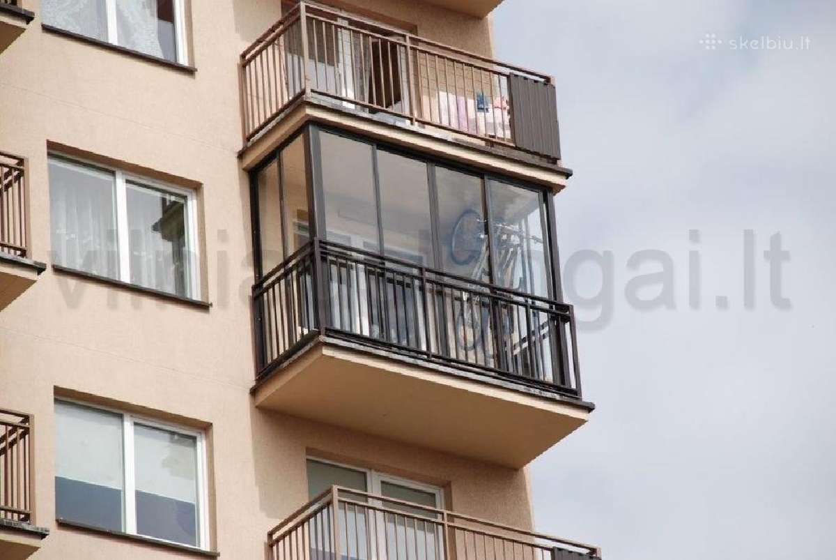 Plastikiniai langai, balkonų stiklinimas Vilniuje - nuotraukos Nr. 7