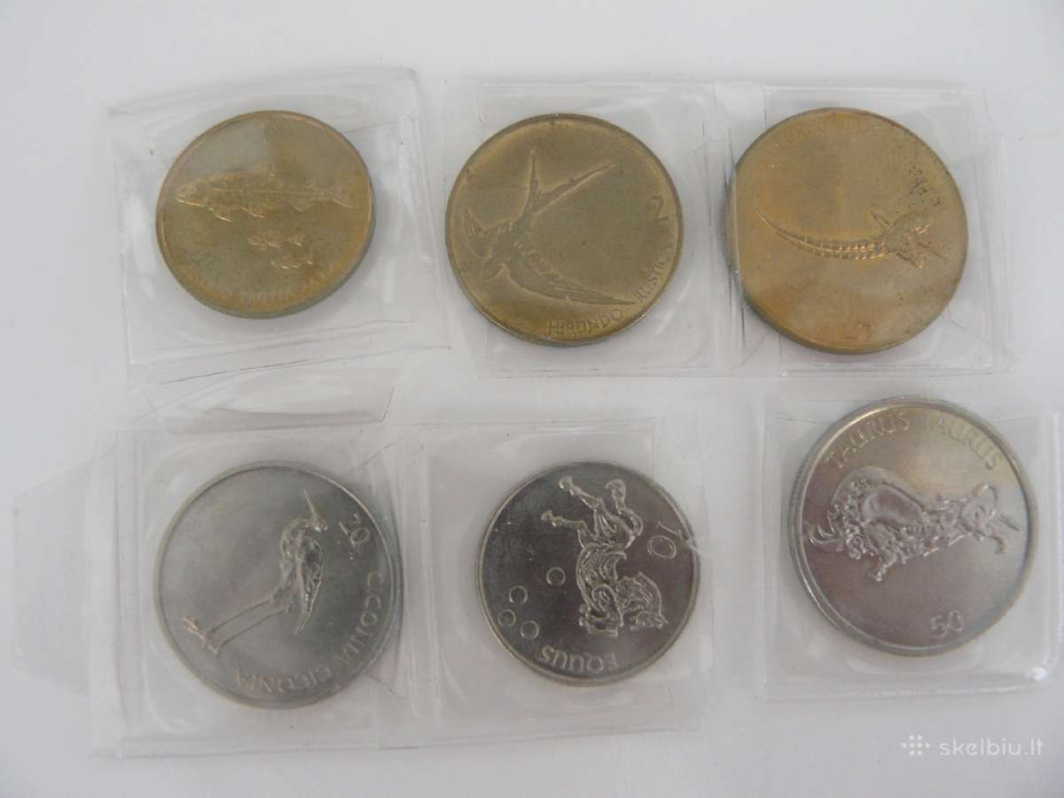Slovėnijos monetų rinkinukas mix 2000-2003m