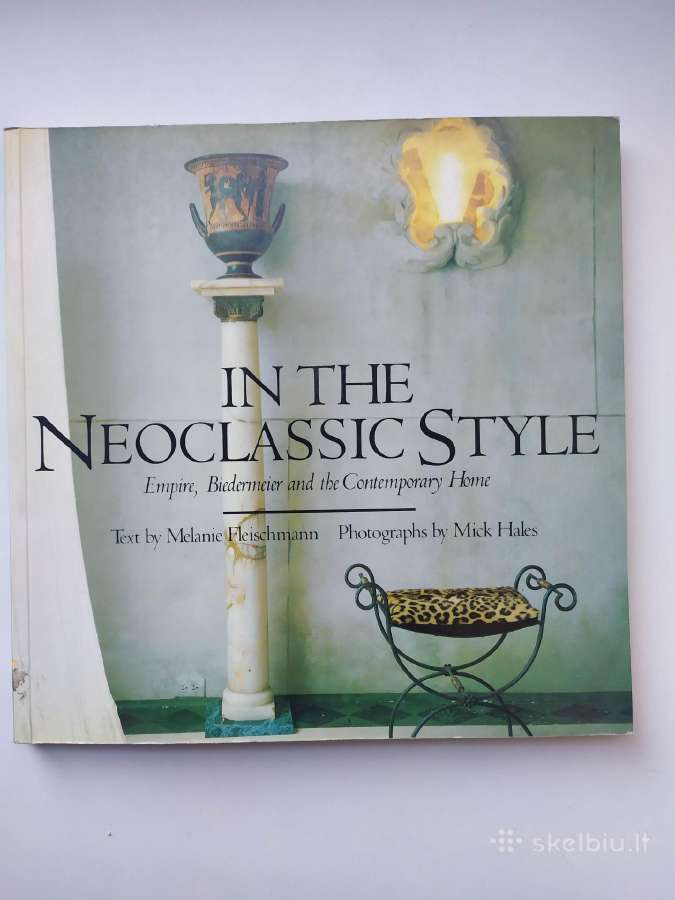 In the Neoclassic Style – interjero dizaino knyga