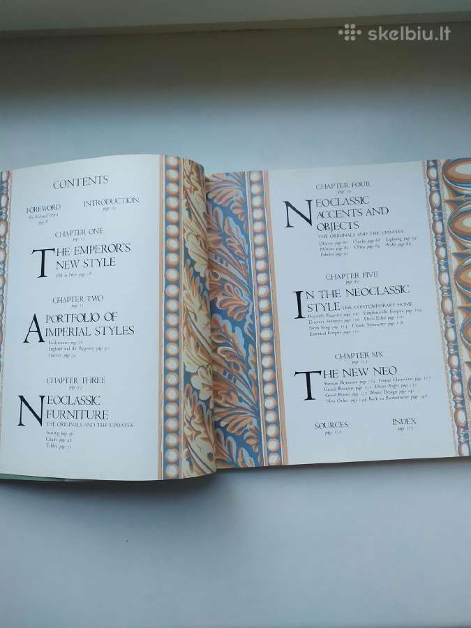 In the Neoclassic Style – interjero dizaino knyga - nuotraukos Nr. 4