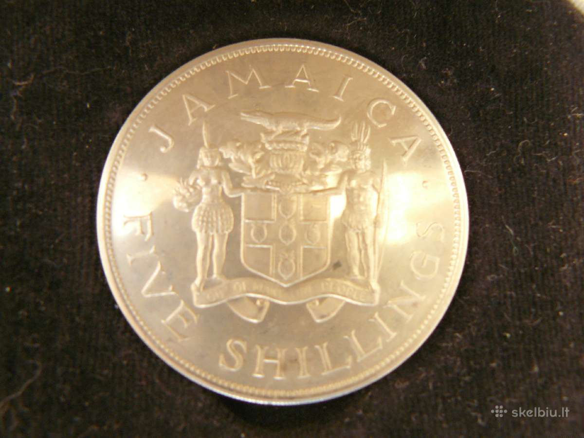 Jamaika 5 šilingai 1966m