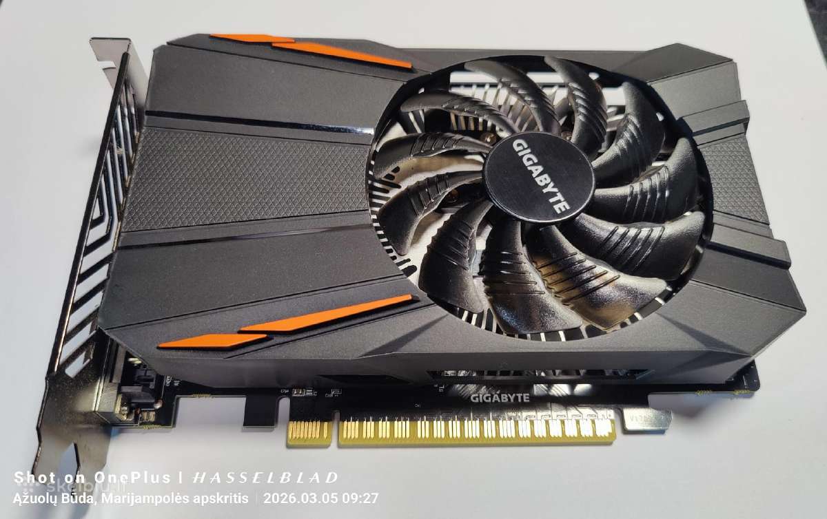 Gygabite Gv-n1050d5-2gd vaizdo plokštė