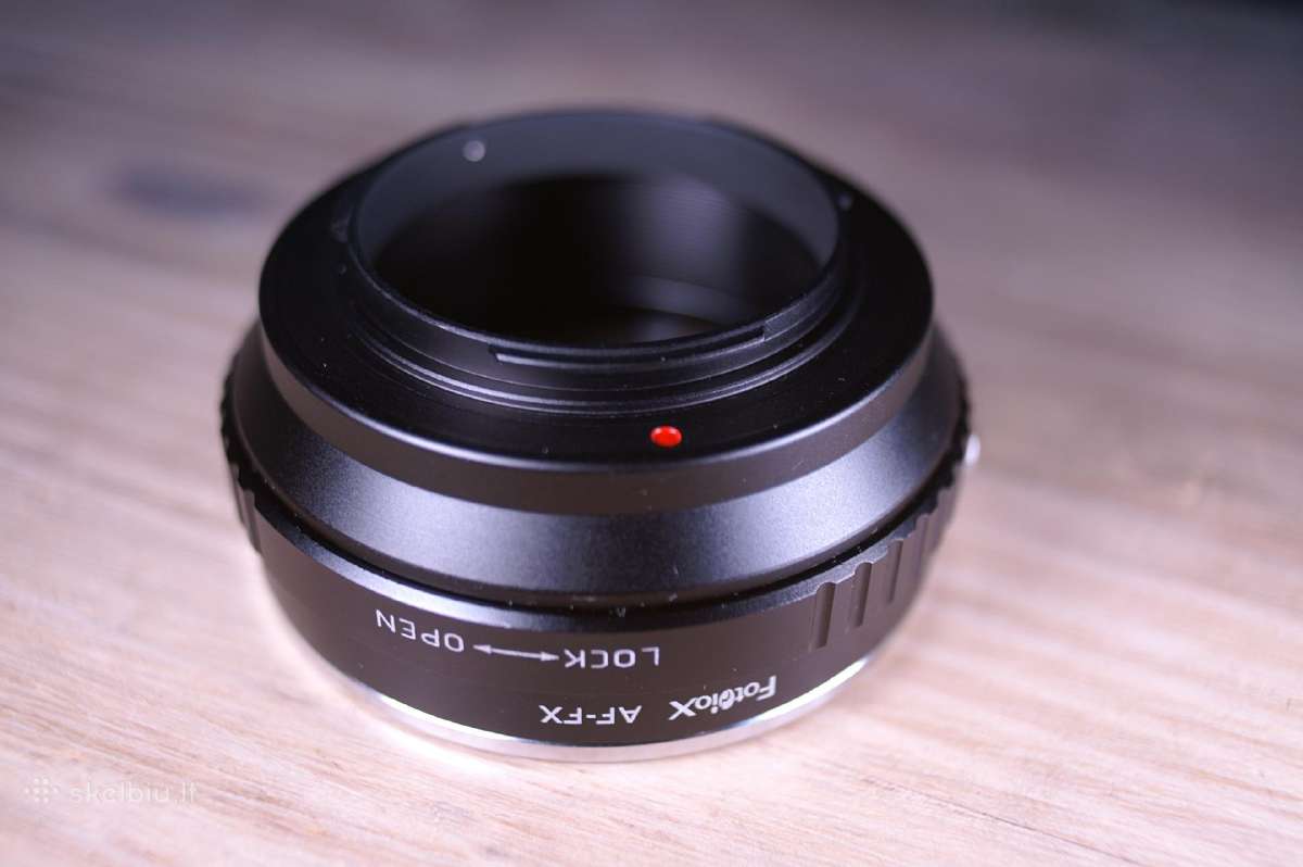 Fotodiox objektyvo adapteris iš A-mount į X-mount