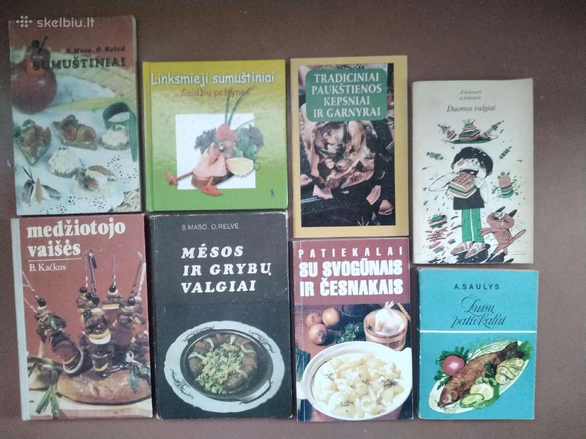Medžiotojo vaišės, mėsos, žuvų, duonos patiekalai