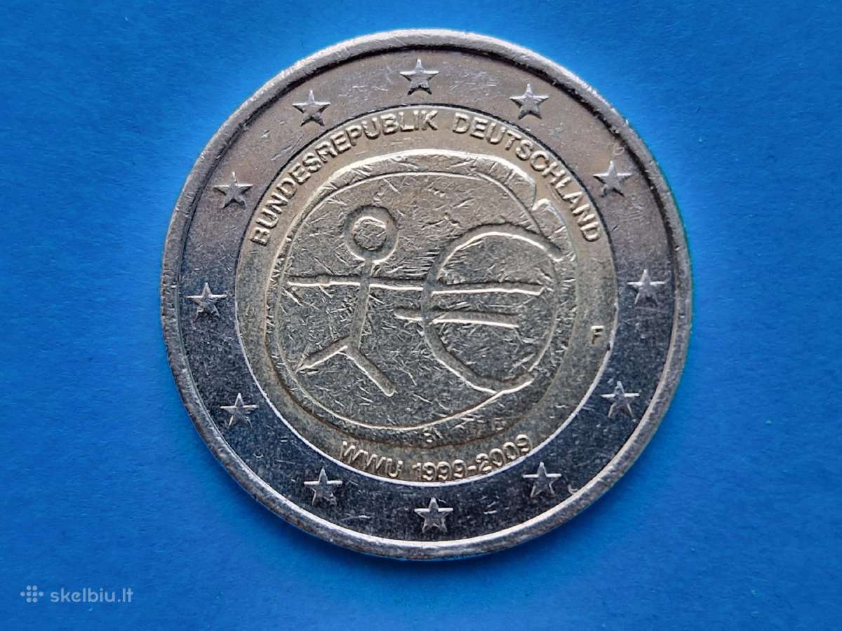 Vokietijos proginės 2€. monetos - nuotraukos Nr. 3