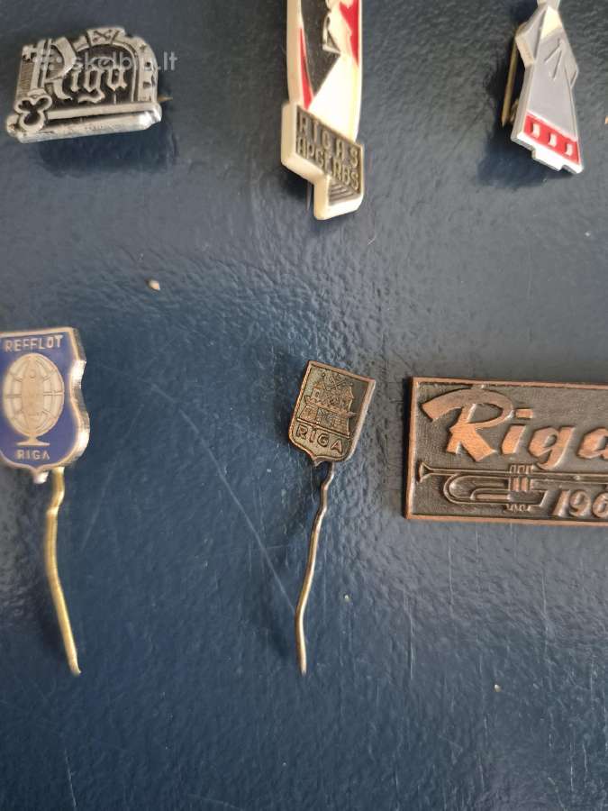 Ženkliukai Riga Ryga Latvija Latvia 12 vnt - nuotraukos Nr. 11