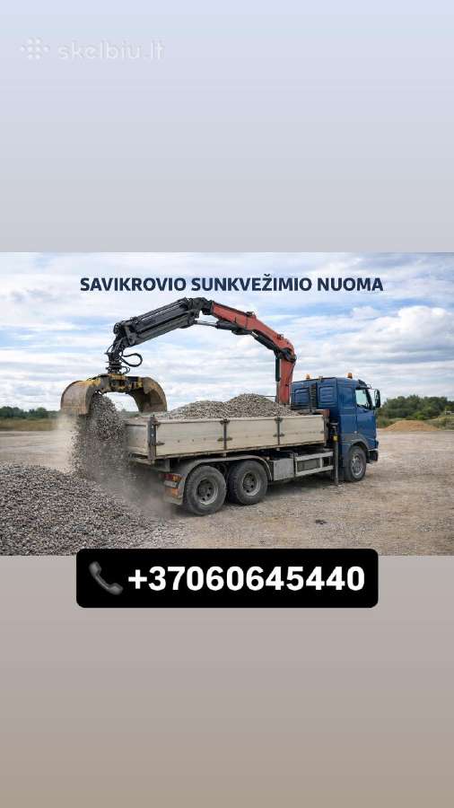 Išvežimo paslaugos Šiauliuose