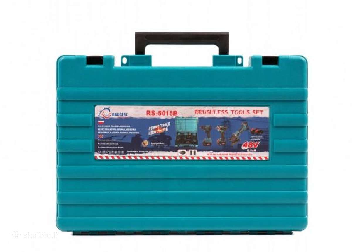 Įrankių rinkinys 3in1 makita analogai 48v 2x6ah - nuotraukos Nr. 2