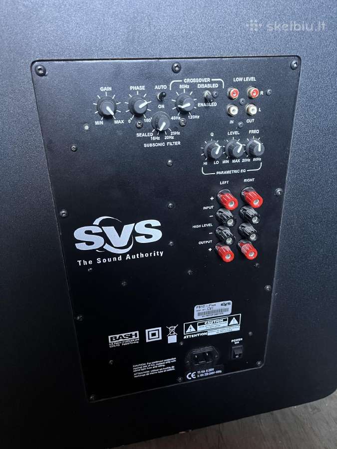 Svs Pb12-plus žemų dažnių garso kolonėlė - nuotraukos Nr. 3