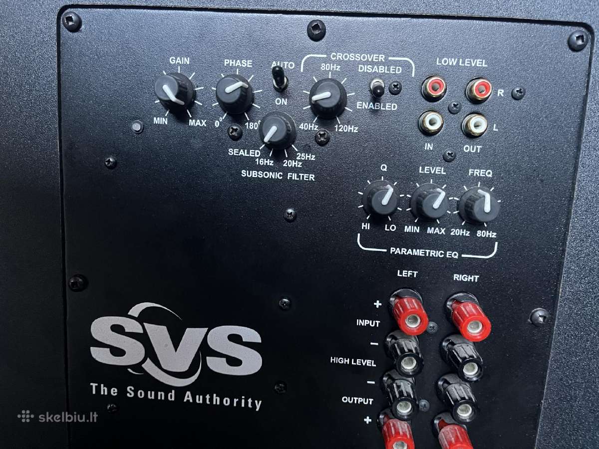 Svs Pb12-plus žemų dažnių garso kolonėlė - nuotraukos Nr. 5