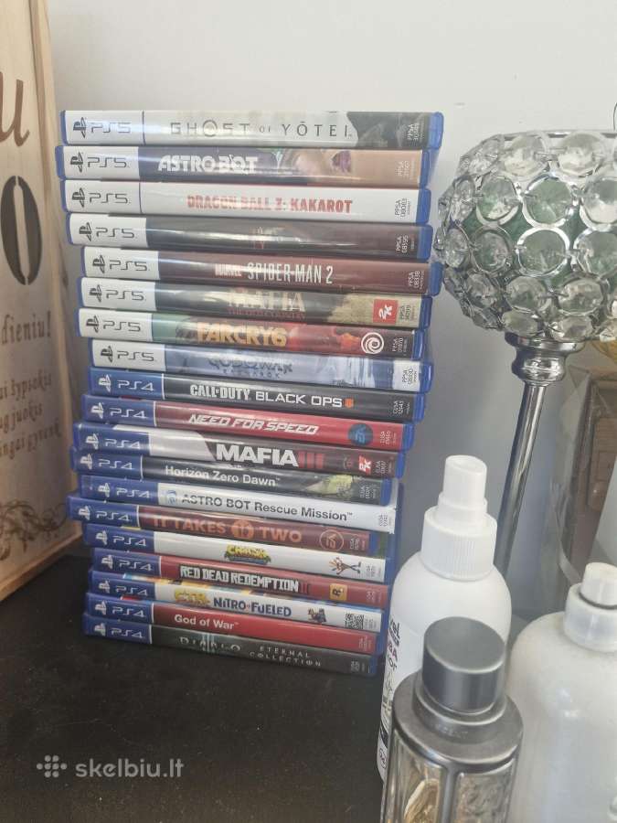Playstation 5 slim 19 Žaidimų! - nuotraukos Nr. 3