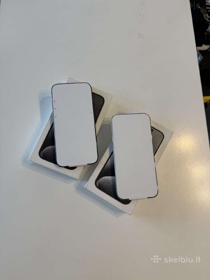 Apple iPhone 15 pro 128gb black/blue New - nuotraukos Nr. 2