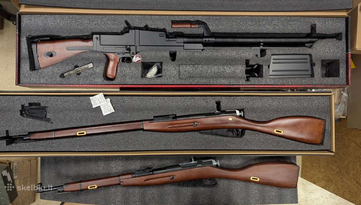 Airsoft Antrojo Pasaulinio Karo ginklai 2026