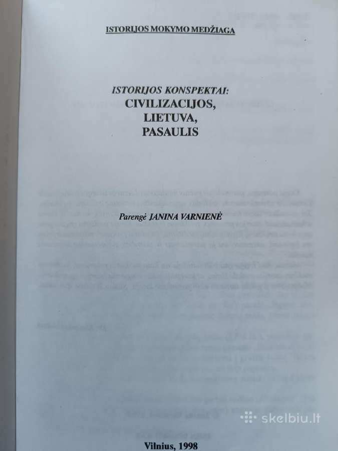 Istorijos konspektai. Janina Varnienė - nuotraukos Nr. 2