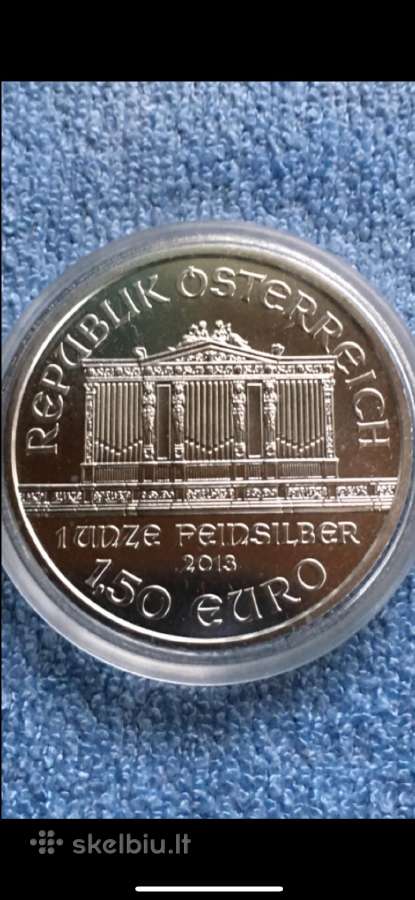 Moneta Austrija 2013m. 1,50 euru, sidabras(.999) - nuotraukos Nr. 2