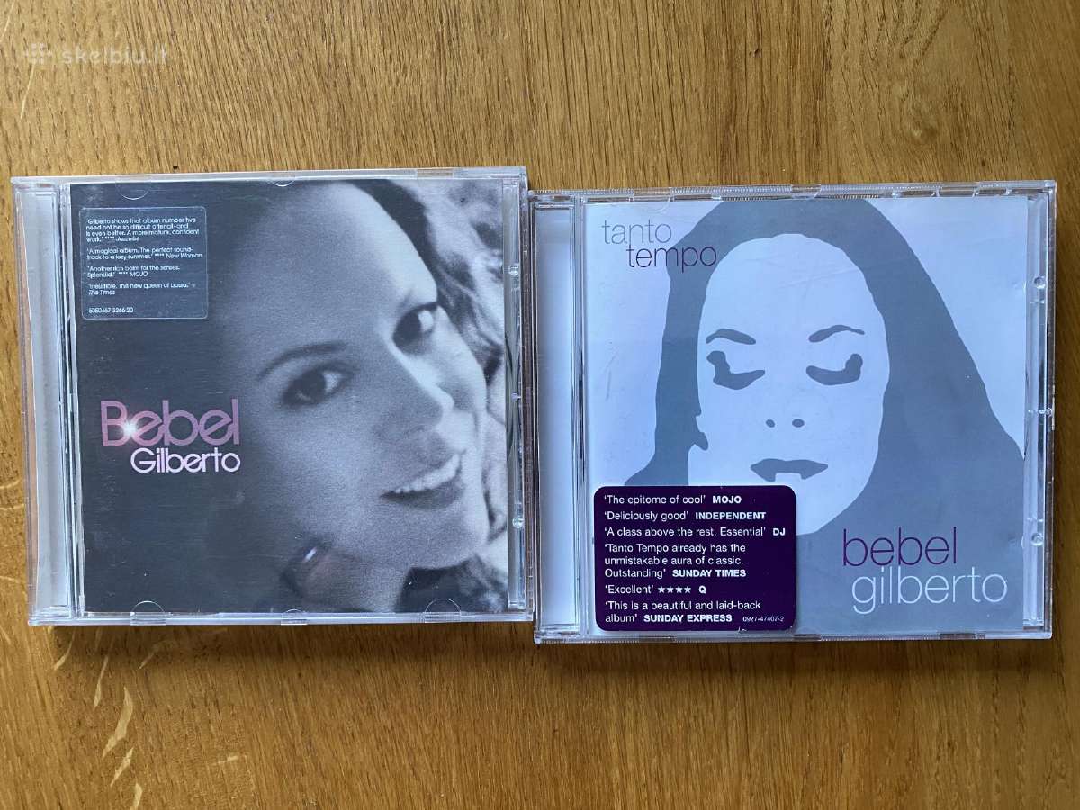 Originalūs Bebel Gilberto kompaktiniai diskai