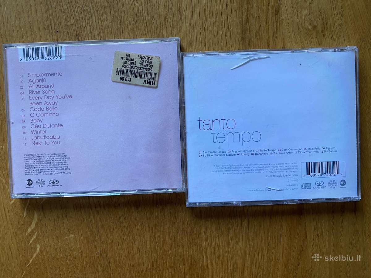 Originalūs Bebel Gilberto kompaktiniai diskai - nuotraukos Nr. 2