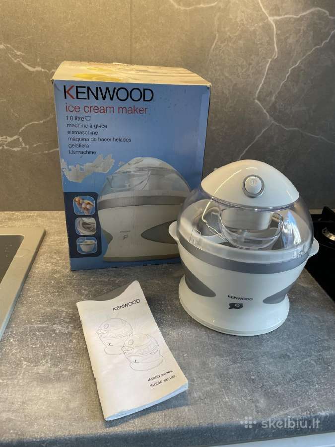Parduodamas Kenwood ledų gaminimo aparatas