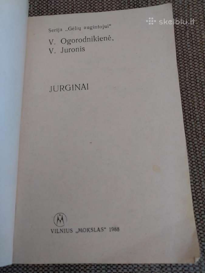 Knyga apie jurginus - nuotraukos Nr. 4