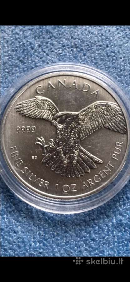 Moneta Canada 2014m. 5 dollars, sidabras(.999)