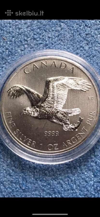 Moneta Canada 2014m. 5 dollars, sidabras(.999)