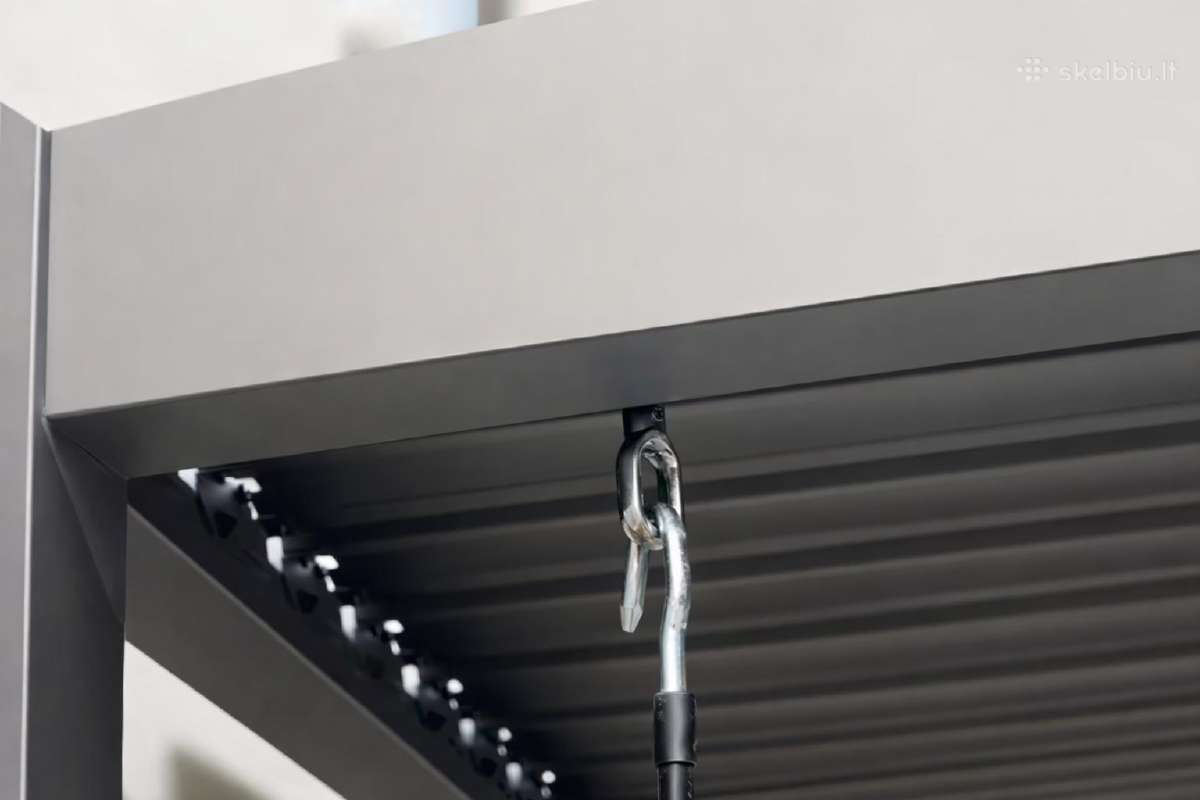 Moderni stoginė terasai 3x4 m pergola - nuotraukos Nr. 7