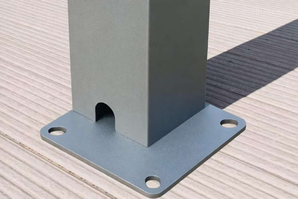 Moderni stoginė terasai 3x4 m pergola - nuotraukos Nr. 8