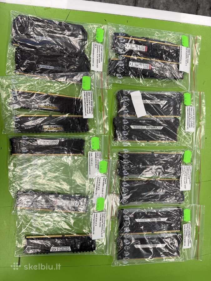 RAM Stacionariems Ddr4/ddr5 64/32/16/8gb - nuotraukos Nr. 2