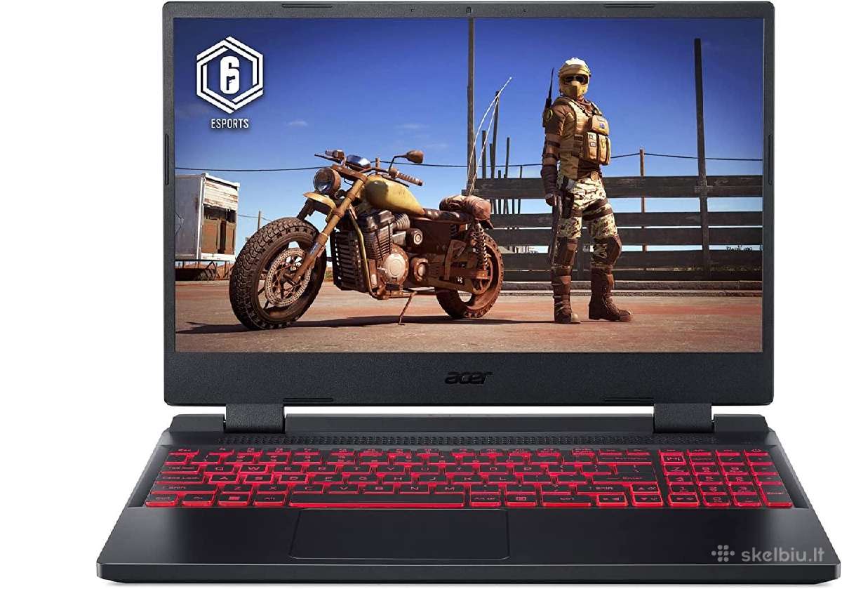 Acer Nitro 17,3ips i5 4,5ghz Rtx 3050ti 16gb 512gb - nuotraukos Nr. 11