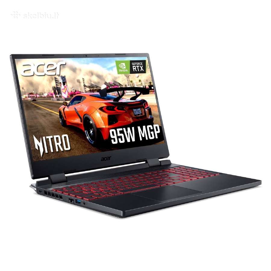 Acer Nitro 17,3ips i5 4,5ghz Rtx 3050ti 16gb 512gb - nuotraukos Nr. 10