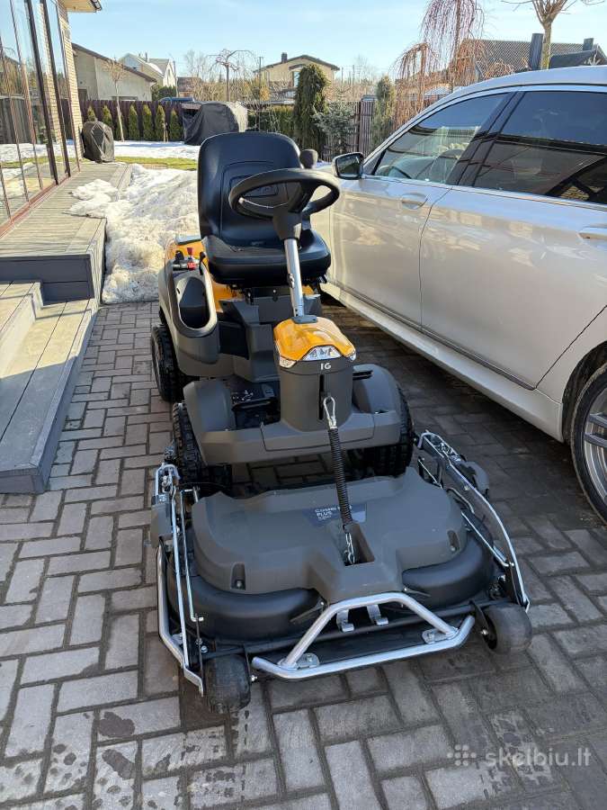 Sodo traktoriukas Stiga park 700w - nuotraukos Nr. 4