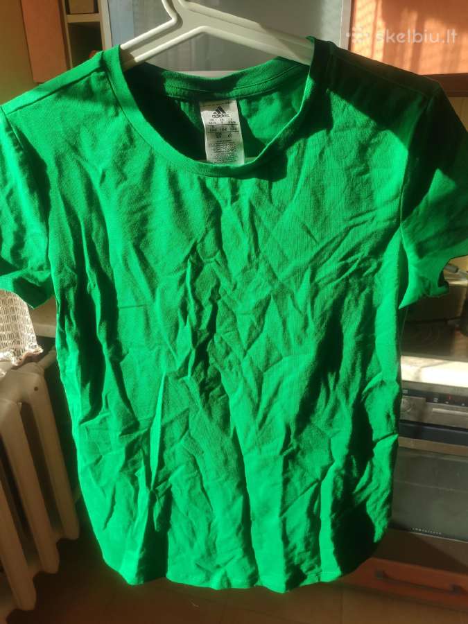 Nauji žali Adidas marškinėliai