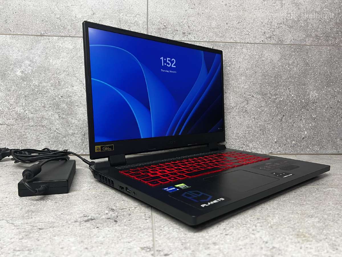 Acer Nitro 17,3ips i5 4,5ghz Rtx 3050ti 16gb 512gb - nuotraukos Nr. 4