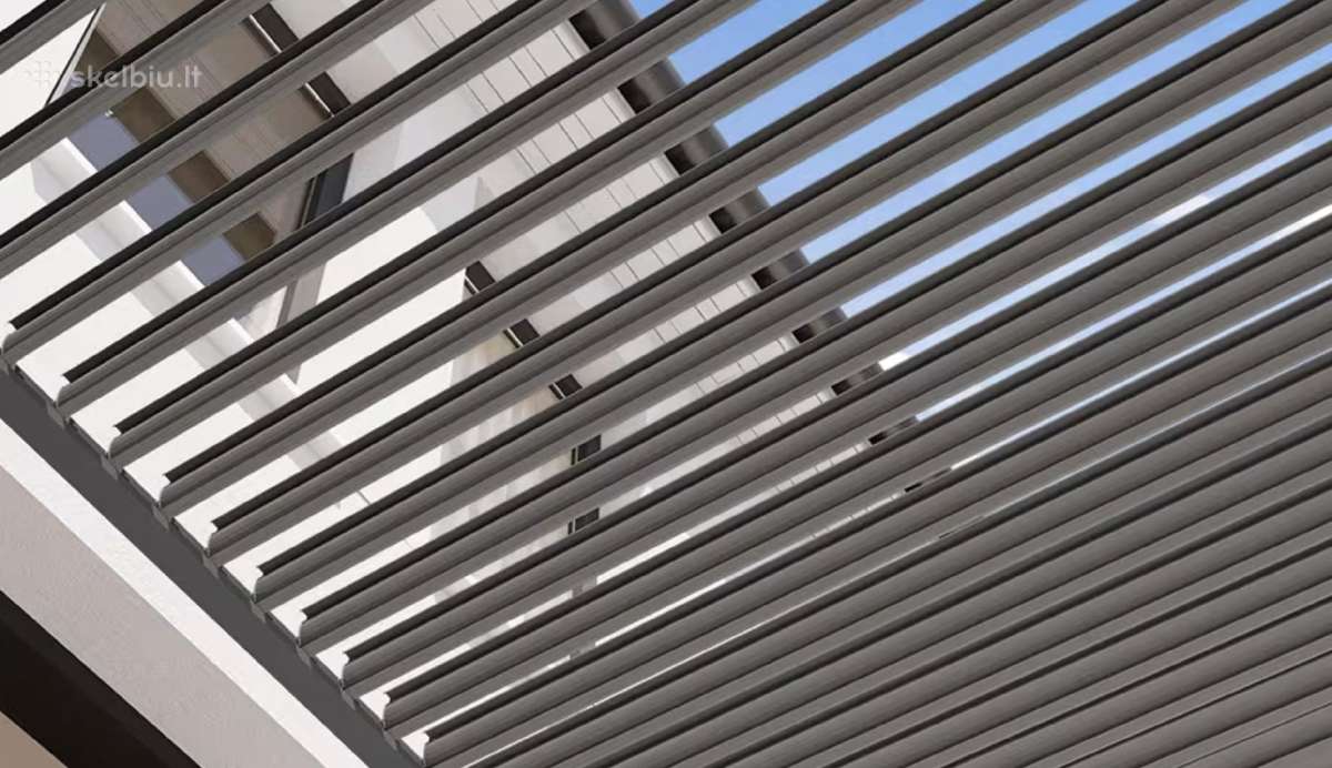 Moderni stoginė terasai 3x4 m pergola - nuotraukos Nr. 6