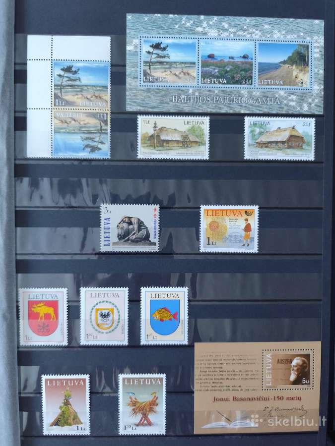 1.lietuvos pašto ženklų kolekcija - nuotraukos Nr. 20
