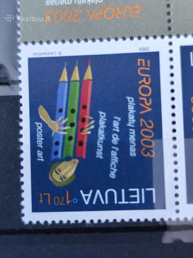 1.lietuvos pašto ženklų kolekcija - nuotraukos Nr. 24