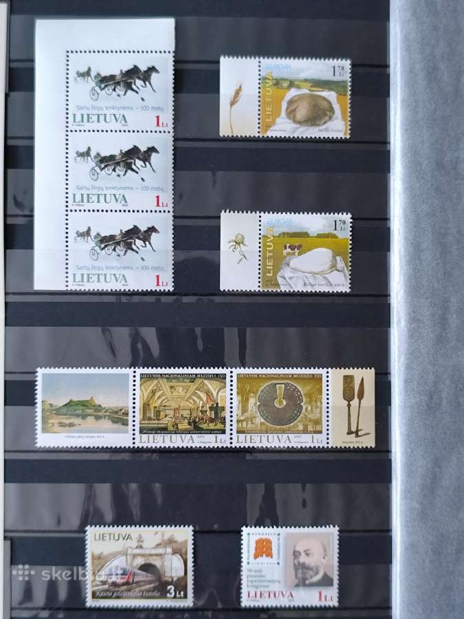 1.lietuvos pašto ženklų kolekcija - nuotraukos Nr. 25